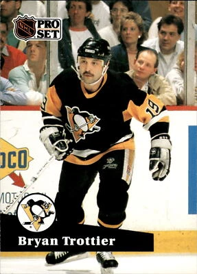 1991-92 Pro Set French #192 Bryan Trottier - Image 1 of 2