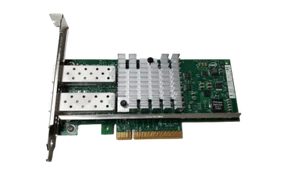 Intel E10G42BFSRBLK X520-SR2 2 Port 10GB Network Card 927247 Full Height No SFPs - Photo 1/4
