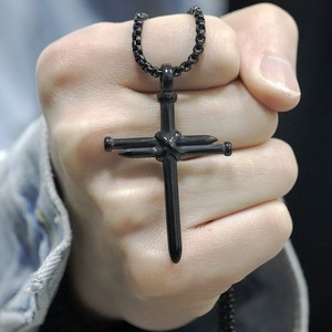 Nail Cross In Men's Chains, Necklaces 