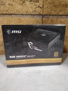 MSI MPG A650GF 650 W ATX 80 PLUS GOLD Certified Full Modular Active PFC Power Su - Afbeelding 1 van 1