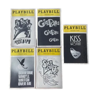 PLAYBILL’s Lot Of  Four 1993 & One 1994 Original Memorabilia - Picture 1 of 6