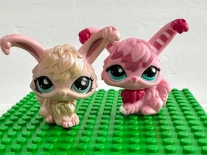 LPS HASBRO 2007 Angora Bunnies LOT OF 2 - Picture 1 of 18