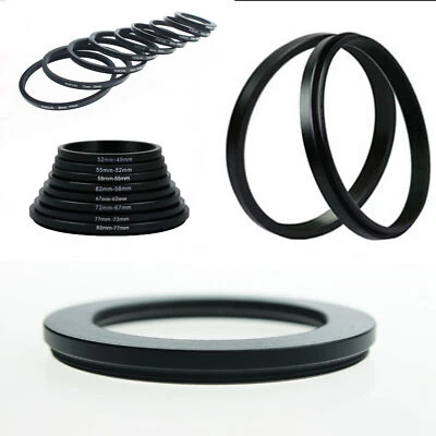 RISE(UK) 49mm-49mm 49-49 mm 49 to 49 Extend ring  Filter Adapter black metal - Image 1 of 3