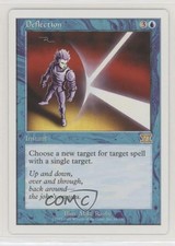 1999 Magic: The Gathering - Core Set: 6th Edition Deflection #63 5f7