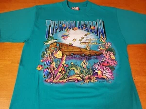 Camiseta Disney World Typhoon Lagoon Water Park Vintage Años 90 AQUA Talla L Grande - Imagen 1 de 9