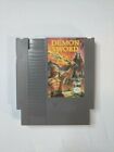 Demon Sword Nintendo Nes Authentic Oem Game Cartridge Only   Tested
