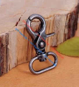 5 pcs Retro Lobster Claw Clasps Swivel Trigger Clips Snap Hook for webbing 20mm - Picture 1 of 10