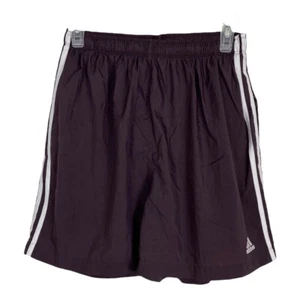 Adidas Boys Youth Shorts Size Large L Purple Basketball Elastic Waist Tie String - Picture 1 of 5