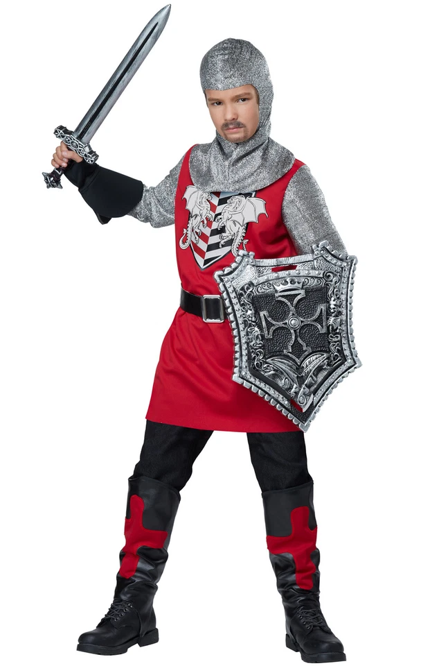 Brand New Brave Knight Renaissance Boys Child Costume - Image 1 of 1