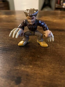 Hasbro Marvel Super Hero Squad Wolverine Bone Claw Flannel Shirt Action Figure - Picture 1 of 4