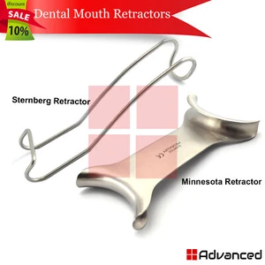 2Pcs Dental Mouth Retractors Cheek Surgical Sternberg Labial Ortho Mouth Opener - Picture 1 of 3