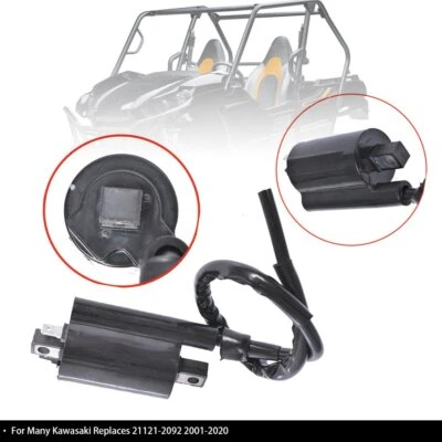 Bobina de encendido para Kawasaki Mule 3000 3010 3020 4000 4010 21121-2092 2001-2014 Foto 1 de 4