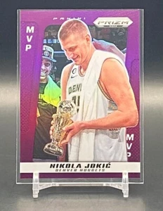 2024-25 Panini Prizm Deca Nikola Jokic Jugador Más Valioso Purple Prizm #/99 Denver Nuggets #293 - Imagen 1 de 4