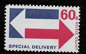 US Scott #E23, Single 1971 Special Delivery 60c FVF MNH - Picture 1 of 1