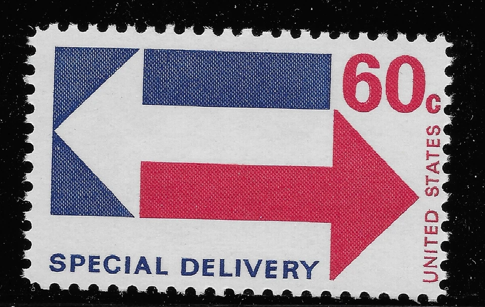 US Scott #E23, Single 1971 Special Delivery 60c FVF MNH - Image 1 of 1