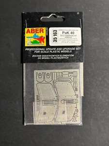 ABER 35163 - GERMAN 75mm ANTI-TANK GUN PaK 40 vol. 2 (AFV) - 1/35 PHOTOETCHED - Imagen 1 de 3