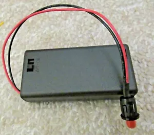 Dummy alarm RED - Flashing LED Light with AA battery box - Picture 1 of 2