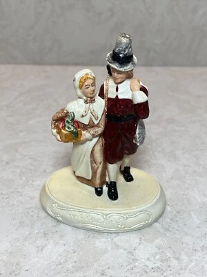 Miniatura Sebastián LOS PEREGRINOS Pareja Copyright 1958 FIRMADO Foto 1 de 4