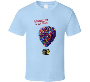 Lustiges T-Shirt Abenteuer ist draußen Ballonhaus Trend heiß Geschenk - Bild 1 von 10