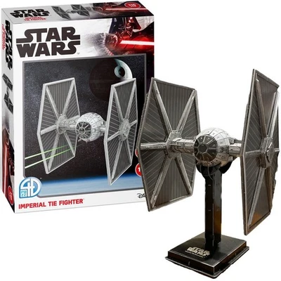 STAR WARS IMPERIAL TIE FIGHTER 3D PUZZLE - 116 PEZZI - 4D CITYSCAPE - Immagine 1 di 4