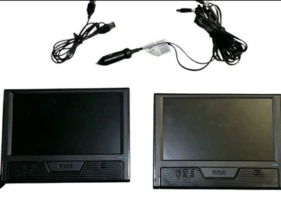 Мобильная DVD-система RCA с двумя экранами без пульта дистанционного управления - Изображение 1 из 4