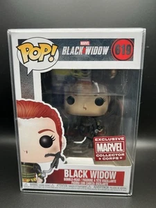 Funko Pop! Marvel Black Widow #619 Exclusive Collector Corp - Imagen 1 de 3
