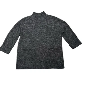 Roots Canada Strickpullover Damen Größe PS grau Mock Cowl minimalistisch klassisch - Bild 1 von 6