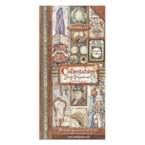 Stamperia Collectables LADY VAGABOND LIFESTYLE - 6" X 12" Double Sided Paper - Picture 1 of 12