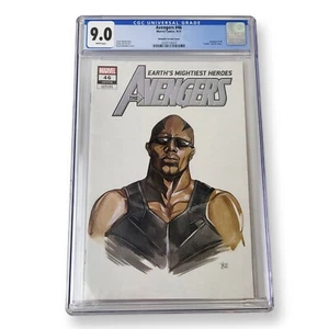 The Avengers #46 (Marvel Comics, 2021) CGC 9.0 Momoko Variant Blade Cover  - Picture 1 of 3