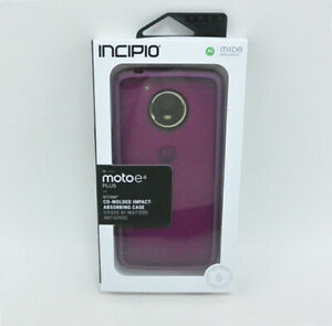 New OEM Incipio Octane Plum Case For Motorola Moto E4 Plus