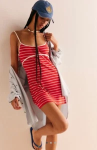 Free people Jayla cotton linen mini dress - Picture 1 of 8