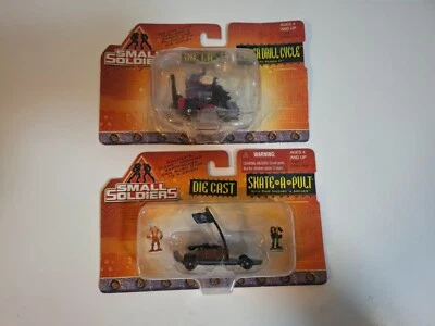 Kenner Small Soldiers Die Cast 1998 de colección - Skate-A-Pult y ciclo de taladro eléctrico Foto 1 de 4