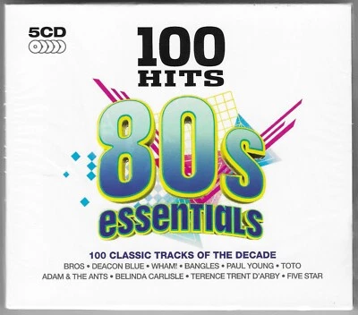 Various Artists - 100 Hits 80s Essentials - 5CD - Neu - OVP - - Bild 1 von 2