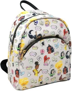 Disney Princess All Over Print 10" Mini Deluxe Rucksack mit 1 Fronttasche - Bild 1 von 1