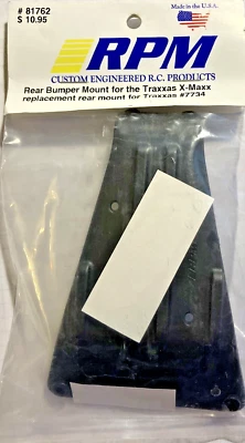 81762 RPM X-Maxx Rear Bumper Mount & 81670 Replacement Bearings Oversized Carrie - Image 1 of 4