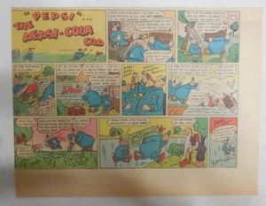 Pepsi Cola Cops Ad: Pepsi and Pete by Jack Marrow ! from 1944 7.5 x 10 inches - Picture 1 of 1