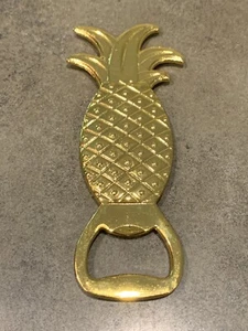 Kleiner Metall Ananas Flaschenöffner Taschenformat - Bild 1 von 2