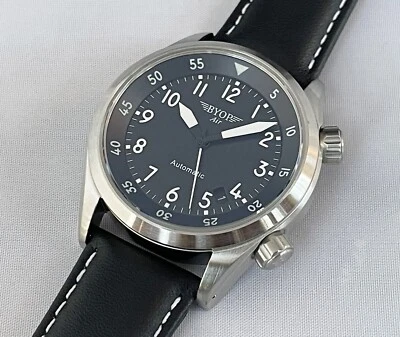 BYOP Avitimer Reloj Piloto Seiko Automático Zafiro Suizo C3 Lume Foto 1 de 4