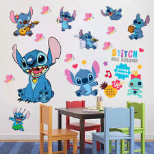 Pegatinas de pared para bebé STITCH para niños calcomanía de dormitorio vinilo artístico