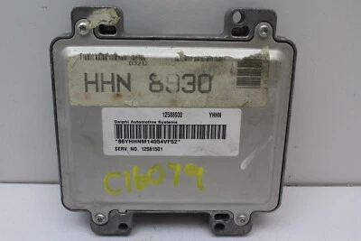 04 2004 Pontiac Grand Prix 12581501 Computer Motor Control ECU ECM EBX Módulo Foto 1 de 3
