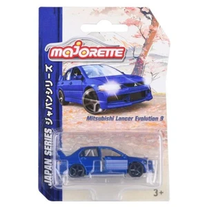 Mitsubishi Lancer Evolution 9 Blue IX Majorette Japan Series 259B 2024 1:64 Car - Picture 1 of 4