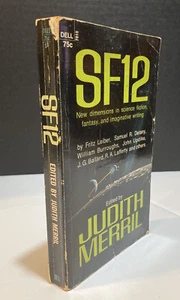 Vintage 1969 1st Dell Books PB “SF12” edited by Judith Merril J. G. Ballard - Picture 1 of 11