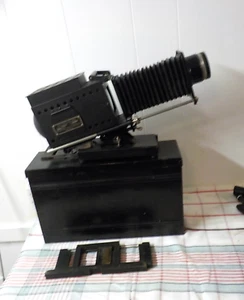 Antiguo proyector de diapositivas Spencer Lens Company Delineascope modelo 500 con diapositivas - Imagen 1 de 13