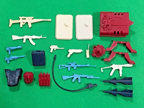Vintage GI Joe ARAH 1986 Cobra Battle Gear Accessory Pack YOU PICK weapons lot Cover