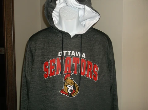 Ottawa Senators Fanatics Hoodie Sweatshirt Men's Large nwt Free Ship Cover