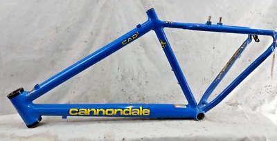 2002 Cannondale CAD3 MTB Bike Frame Set 19" Large Hardtail Blue USA Made/Ships:) - Image 1 of 4