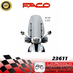 PIAGGIO LIBERTY RST 50 125 150 200 2004 FACO PARABREZZA PARAVENTO ALTO INVERNALE - Foto 1 di 1