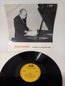 JULIUS ISSERLIS Scriabin 24 Preludes Op11 Very rare vinyl lp record 1963 release - Picture 1 of 4