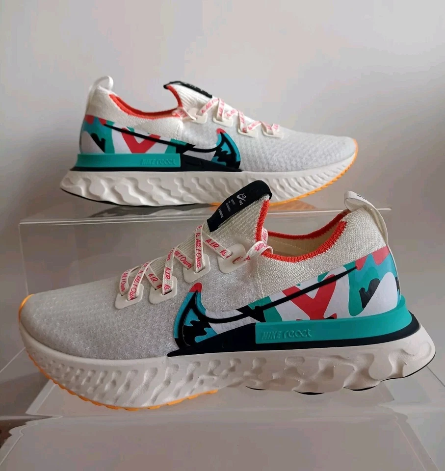 NIKE REACT INFINITY RUN FLYKNIT AS A.I.R. SIZE UK 6.5 EUR 40.5 (CV9312 100) - Image 1 of 4