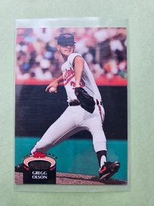 Gregg Olson #293 Baseball card Baltimore Orioles 1992 Topps Stadium Club - Picture 1 of 2